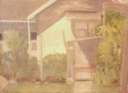 Imogine's House Imogine's House - By Joe Junker, Oils on Canvas on hand built Stretcher, 37.5 x 29 inches
