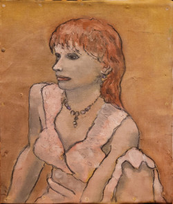 In Pink In Pink - By Joe Junker, Oils on Canvas, 16 x 20 inches