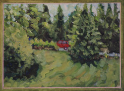 Into the Wild Into the Wild - By Joe Junker, Pastel on Oils on Canvas on Stretcher, 24 x 18 inches (25.5 x 19.2 inches framed)