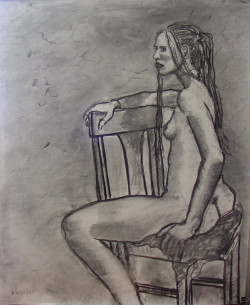 Isabelle from Castile Isabelle from Castile - By Joe Junker, Charcoal on Paper, 27 x 32 inches