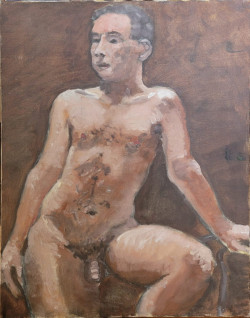 John John - By Joe Junker, Oils on Canvas, 18 x 24 inches