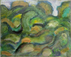 Nostalgic Hills - By Joe Junker Nostalgic Hills - By Joe Junker, Mixed Media on Canvas, 10 x 8 inches