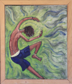 Shaman Dance Shaman Dance - By Joe Junker, Oils on Canvas on Stretcher, 20 x 24 inches