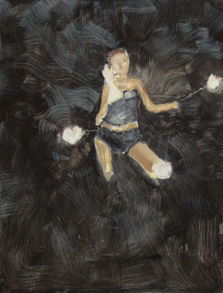 Short Cropped Poi Dancer Short Cropped Poi Dancer - By Joe Junker, Oils on Masonite, 18 x 24 inches