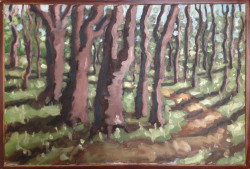 The Thinking Spot The Thinking Spot - By Joe Junker, Oil on Canvas, 36 x 24 inches ( 37.2 x 25.2 inches framed)