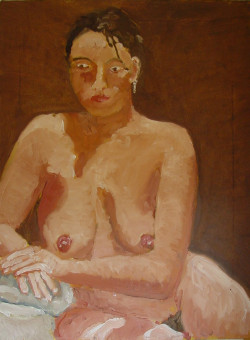 Trisha - Lock of Hair on Forehead Trisha - Lock of hair on forehead - By Joe Junker, Oils on Canvas, 18 x 24 inches