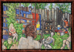 Wooten Way Afternoon 2 Oils on Canvas on Stretcher, 36 x 24 inches ( 37.2 x 25.2 inches framed)